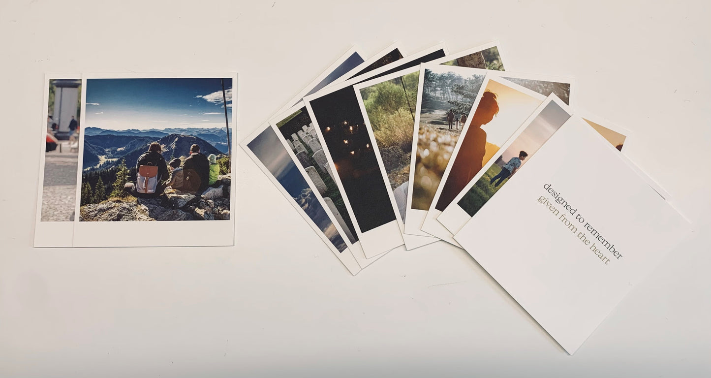 Persoonlijke fotokaartjes
